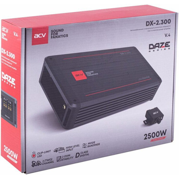 Автомобильный усилитель ACV DX-2.300 v4