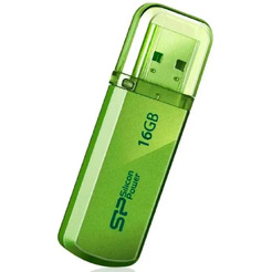 USB Flash Silicon-Power Helios 101 16GB зеленый (SP016GBUF2101V1N)