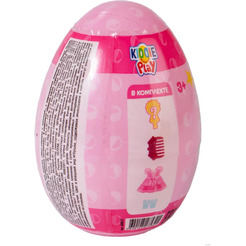 Игровой набор KiddiePlay Яйцо-сюрприз с куколкой 42617