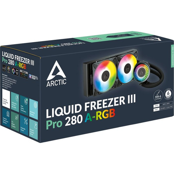 Система жидкостного охлаждения для процессора Arctic Liquid Freezer III Pro 280 A-RGB ACFRE00183A