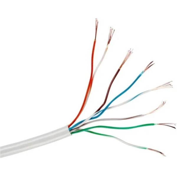 Кабель ExeGate UTP4-C5E-CCA-P24-IN-PVC-GY-305 UTP / EX205293RUS