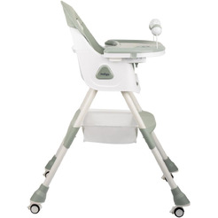Стульчик для кормления INDIGO Corn (зеленый/серый)