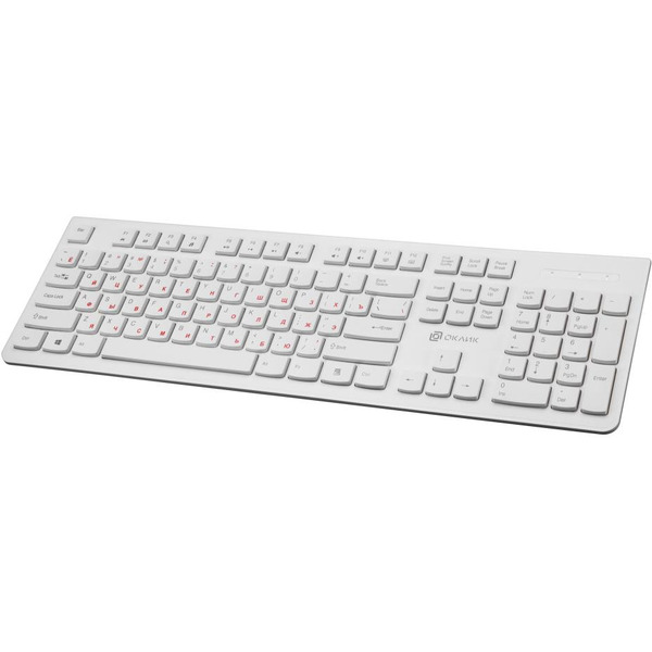 Клавиатура Oklick 505M (белый)