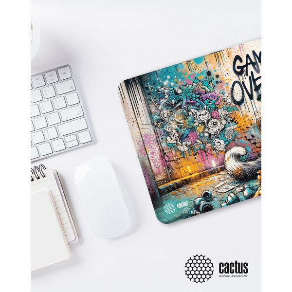 Коврик для мыши CACTUS Game Over CS-MP-COR01XXL