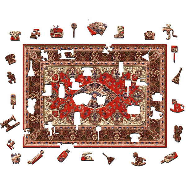 Головоломка деревянная EWA "Бабушкин ковер"