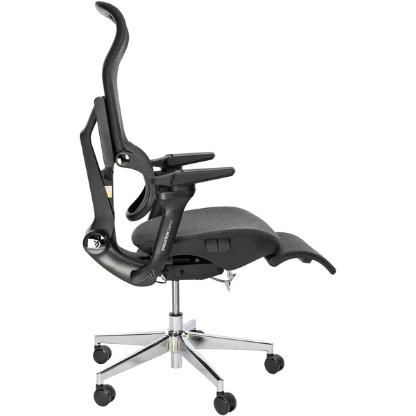 Кресло компьютерное EVOLUTION Zephyr FABRIC Black
