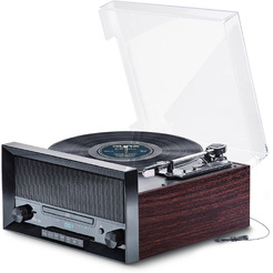 Виниловый проигрыватель RITMIX LP-400B Brown