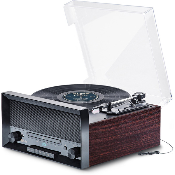 Виниловый проигрыватель RITMIX LP-400B Brown