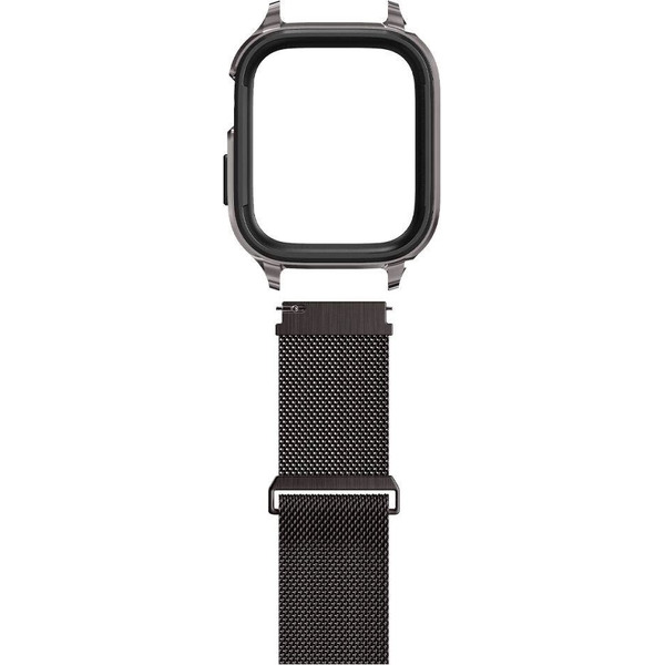 Ремешок с чехлом SPIGEN METAL FIT PRO для APPLE WATCH GRAPHITE ACS04585