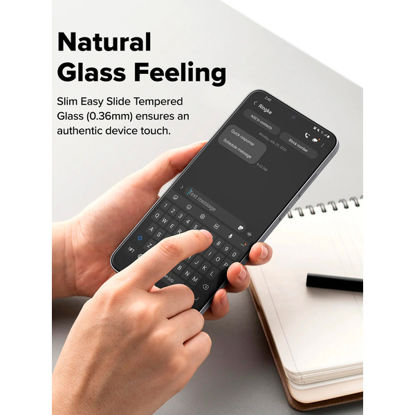 Защитное стекло Ringke EASY SLIDE 2шт для Galaxy S25 FE