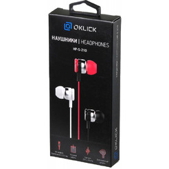Наушники Oklick D1-1W HP-S-210 белый