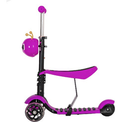 Самокат детский Novatrack Disco-kids Saddle 120S.DISCOKIDS.PN9 (розовый)
