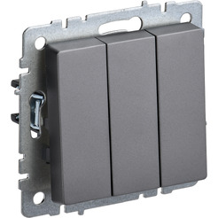 Выключатель IEK Brite ВС10-3-0-БрС