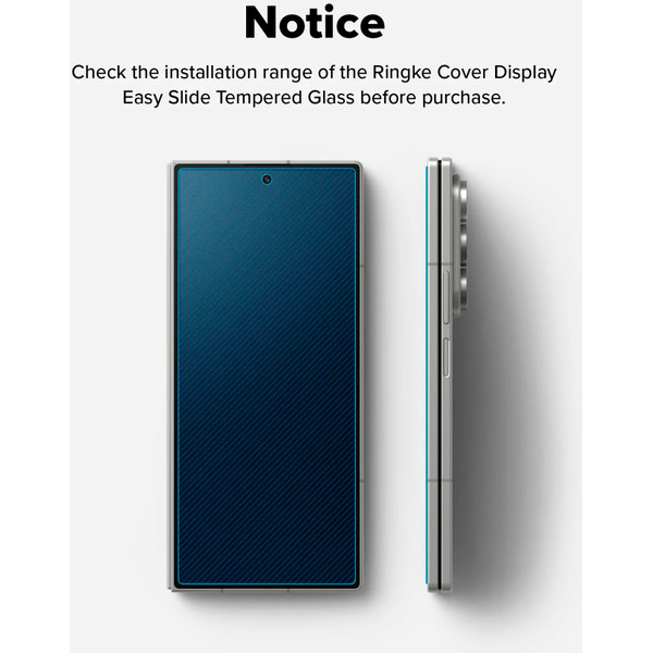 Защитное стекло Ringke EASY SLIDE 2шт для Galaxy Z Fold 7