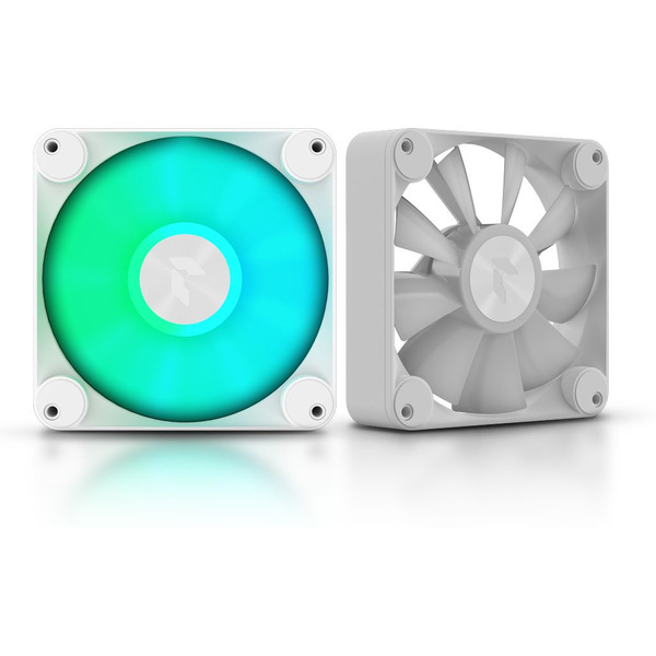 Вентилятор для корпуса AeroCool APNX FP1-120 PWM ARGB (белый)