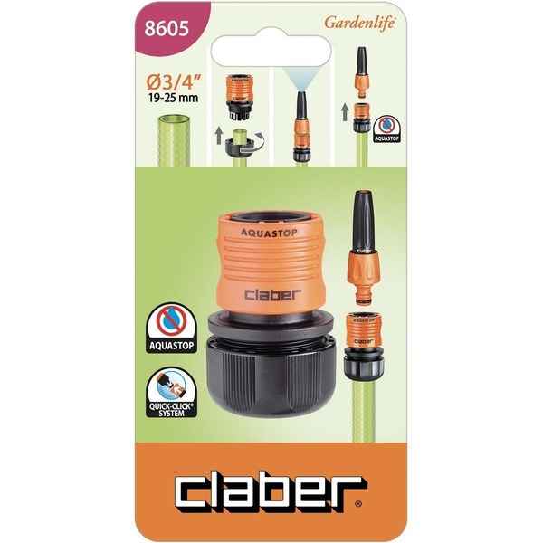 Коннектор Claber 3/4” 8605