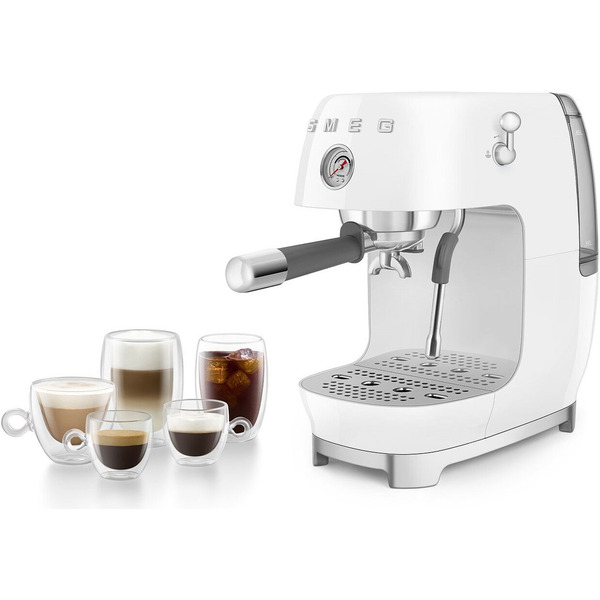 Рожковая кофеварка Smeg ECF03WHEU