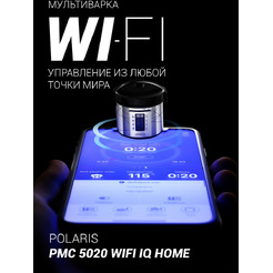 Мультиварка Polaris PMC 5020 Wi-Fi IQ Home (серебристый)