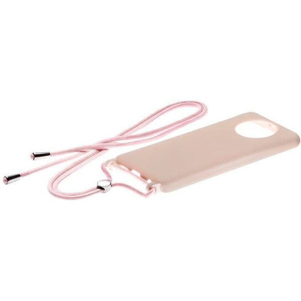 Бампер Bingo Lanyard для Poco X3/Poco X3 Pro (персиковый)