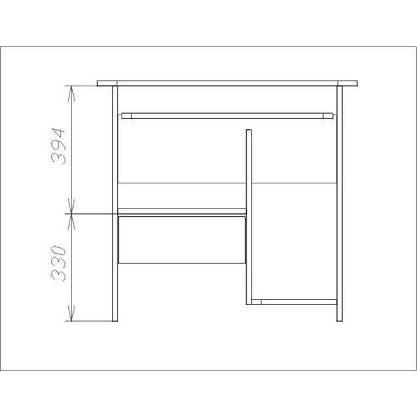 Стол для компьютера Сокол КСТ-10.1 (венге)
