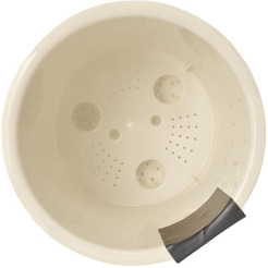 Горшок для цветов с дренажной вставкой Полимербыт Desert 11,2л 4386707