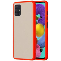 Накладка CASE Acrylic для Samsung Galaxy A51 (красный)