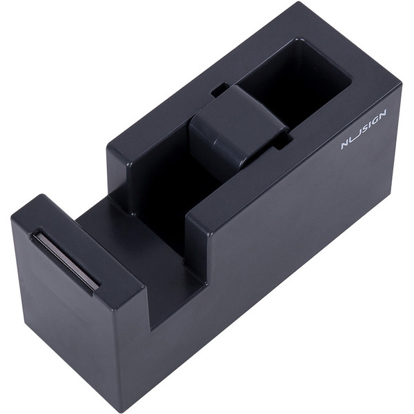 Диспенсер для скотча канцелярский Deli Nusign NS121 (черный)
