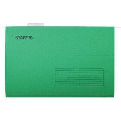 Папка подвесная Staff 270934 (10 шт, зеленый)