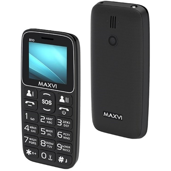 Мобильный телефон Maxvi B110 (черный)
