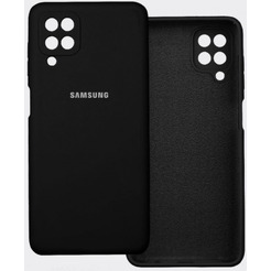 Накладка Case Matte Lux для Samsung Galaxy A12 / Galaxy M12 (Черный)