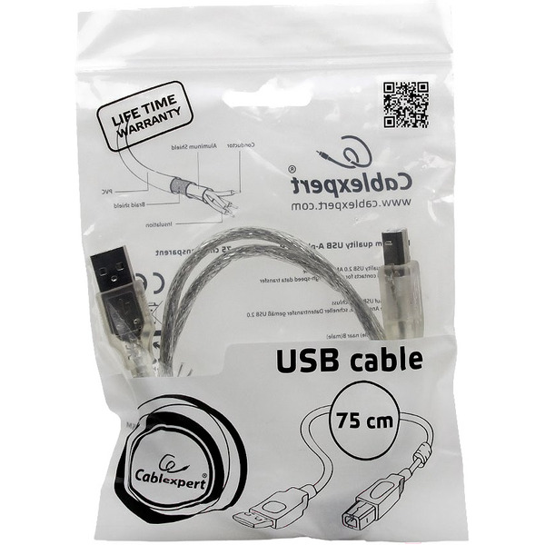 Кабель CABLEXPERT CCF-USB2-AMBM-TR-0.75M