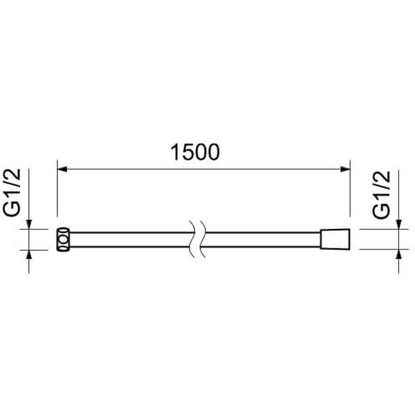 Шланг для душа Aquatek AQ2105BGM