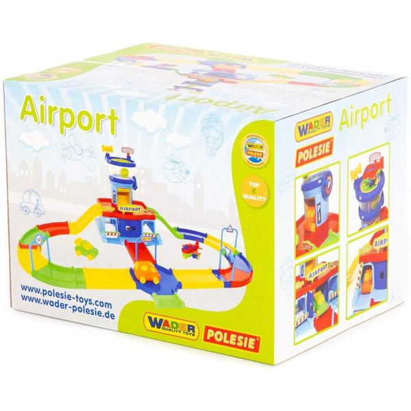 Аэропорт Полесье  Play City с дорогой (в коробке) 40404