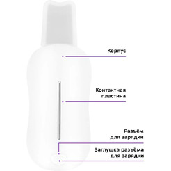 Аппарат для ультразвуковой чистки лица Kitfort КТ-4125