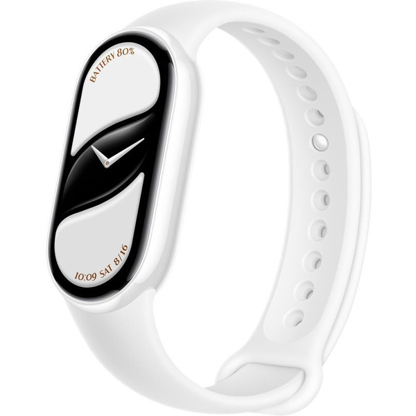 Фитнес-браслет Xiaomi Smart Band 10 (M2459B1/BHR07Y5GL) Pearl White Ceramic Edition