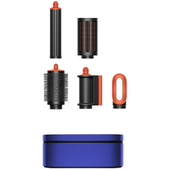 Фен-стайлер Dyson Airwrap Complete Long HS08 (синие румяна/топаз) + переходник Red Line BS-01 16A