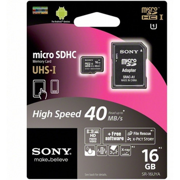 Карта памяти SONY SR-16UYA