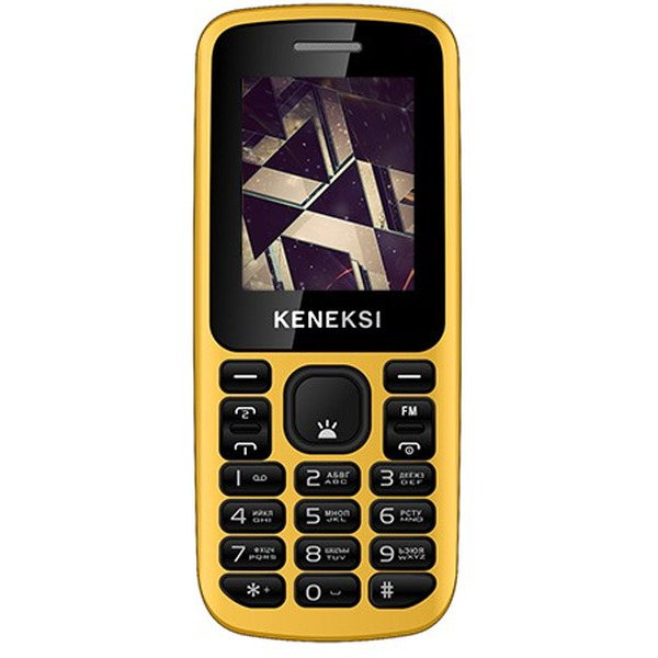 Телефон стандарта gsm KENEKSI E1 yellow