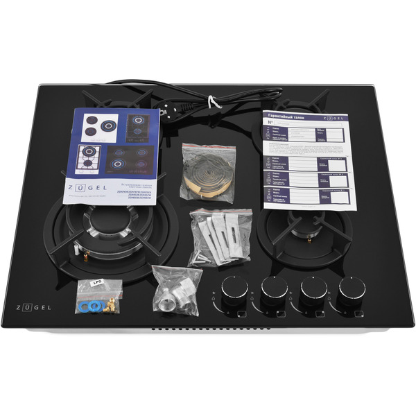 Варочная поверхность газовая ZUGEL ZGH603B