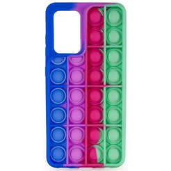Накладка CASE Pop It для Pop It для Samsung Galaxy A52 (сине-зеленый)