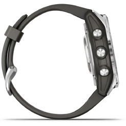 Умные часы Garmin Fenix 7S Pro Solar (серебро/графит)