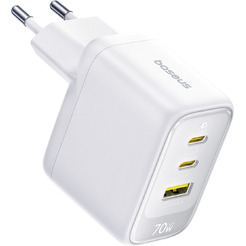 Сетевое зарядное Baseus EnerFill FE22 70W E0123501 (белый)