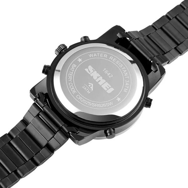 Наручные часы SKMEI 1642 (черный/серебряный)