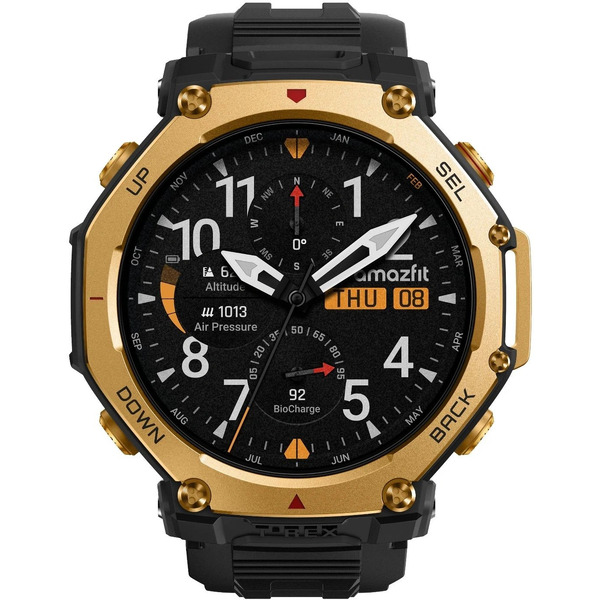 Умные часы Amazfit T-Rex 3 Pro 44 мм (золотисто-черный)