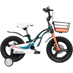 Велосипед детский YAYALE 67-032, 18" (бело-черно-оранжевый)