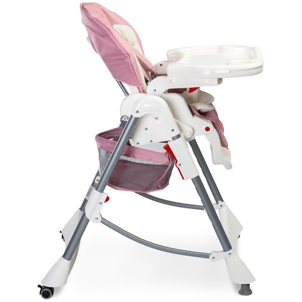 Стульчик для кормления CARETERO Bistro (розовый)