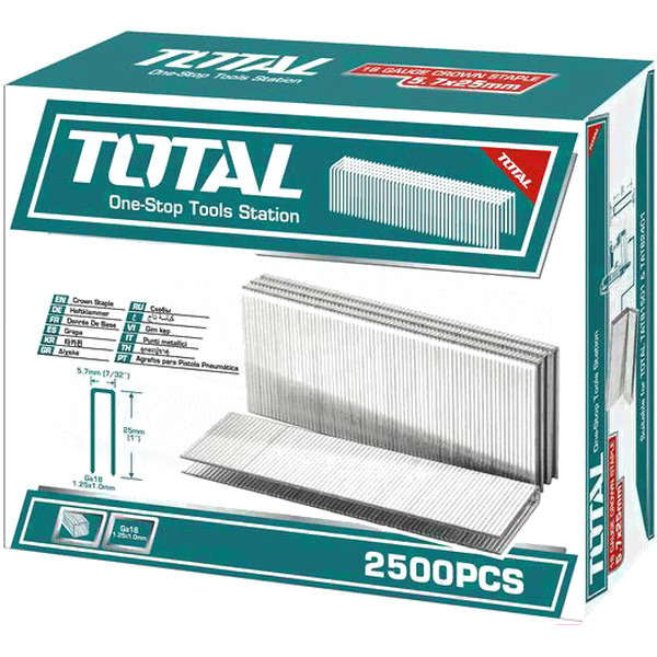 Скобы Total TAC918252 (2500 шт)