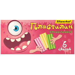 Пластилин Silwerhof Монстрики 1836240