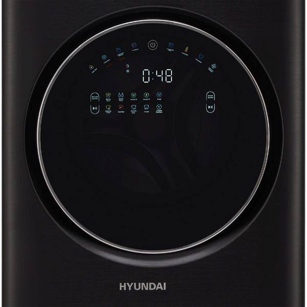 Стирально-сушильная машина Hyundai WMD9423 (темно-серебристый)