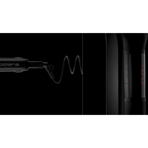 Плойка Polaris PHS 5095TAi wave Argan Therapy PRO (черный)